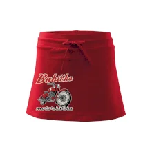 Babička motorkářka