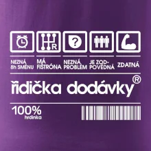 Čárový kód - řidička dodávky