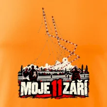 Liblice B demolice dvou stožárů moje 11 září dramatický potisk