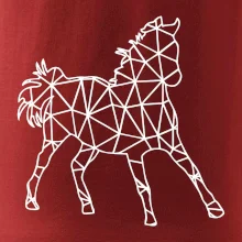 Geometrie - kůň jednobarevná