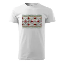 Ukrajinský vzor - Červeno Zelený