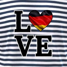 Love Německá vlajka