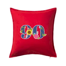 Květinové číslo kreslené - 90