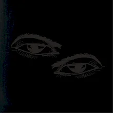 Párovy motiv - oko přimhouřené