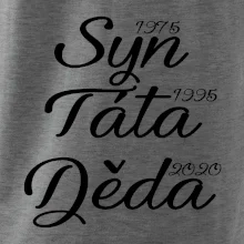 Syn, táta děda - vaše ročníky