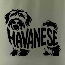 Havanese nápis v těle