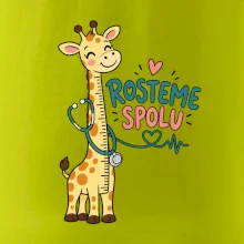 Rosteme spolu - žirafa se stetoskopem