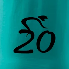 Cyklista slaví dvacítku (20)