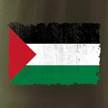 Palestina vlajka - odřená