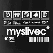 Čárový kód myslivec Čárový kód myslivec