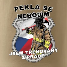 Hasič jsem trénovaný z práce