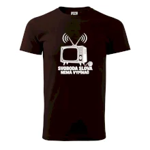 Svoboda slova nemá vypínač retro televize