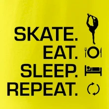 Eat sleep skate - lední bruslení