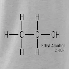 Molekulární struktura Ethanol