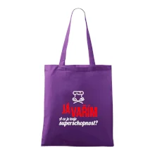 Já vařím - tvoje superschopnost? rovný nápis