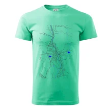 Vrchlabí - Mapa s vodními toky