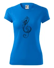 Houslový klíč kytky