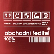 Čárový kód - Obchodní ředitel