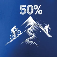 Narozeniny cyklista a lyžař 50