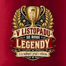 V listopadu se rodí legendy zlatý pohár