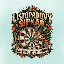 Listopadový šipkař mistr terče