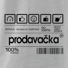 Čárový kód - Prodavačka Čárový kód - Prodavačka