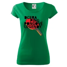 Dcera ping pongové legendy
