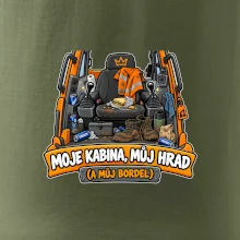 Kabina bagristy můj hrad a můj bordel