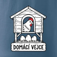 Domácí vejce z veselého kurníku