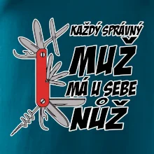 Každý správný muž, má u sebe nůž