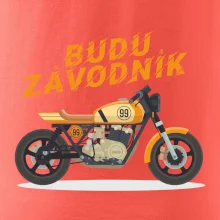 Budu závodník  žlutý cafe racer