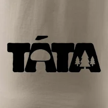 Táta nápis - houbař
