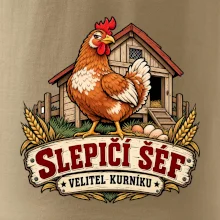 Slepičí šéf velitel kurníku