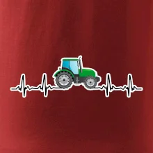 Traktor barevný ekg