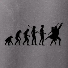 Evoluce tanec - tančící dvojice