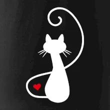 Zamilovaná kočka zpředu