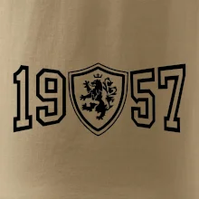 Narozeninový motiv - znak - 1957