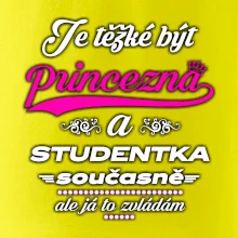 Je těžké být princezna - studentka