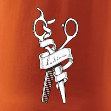 Kadeřnice nůžky a hřeben