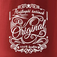 Vintage nejlepší tatínek 100% kvalita