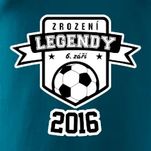 Zrození fotbalové legendy - tvůj den a rok narození