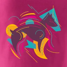 Pes abstrakce hubený