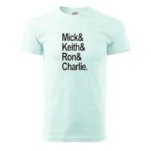 Mick Keith Ron Charlie
