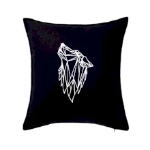 Geometrie - vlk - vyjící