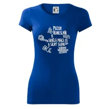 Pozor řemeslník skvělá práce silný slova