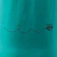 Dráha letu včely - vlnovka