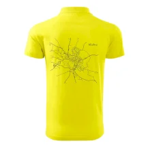 Černobílá mapa Blatná