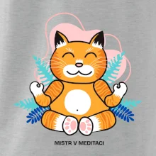Kočka - mistr v meditaci (Pecka design)