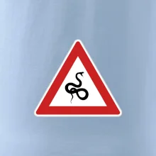 Dopravní značka - Pozor had