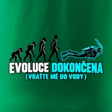 Evoluce potápěče návrat do vody